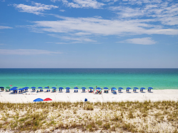 Oceanfront Townhome in Destins Gated Gulf Front South Bay Community
